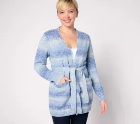 "As Is" Attitudes by Renee Rainbow Belt Cardigan