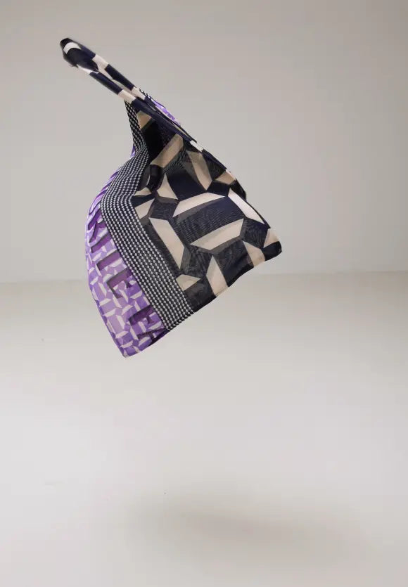 572209- Purple Print Loop Scarf- Street One