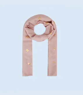 A4976-TEA-PINK-Scarf For Women