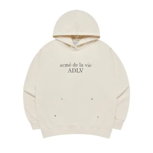 acme de la vie  |Unisex Street Style Cotton Logo Hoodies