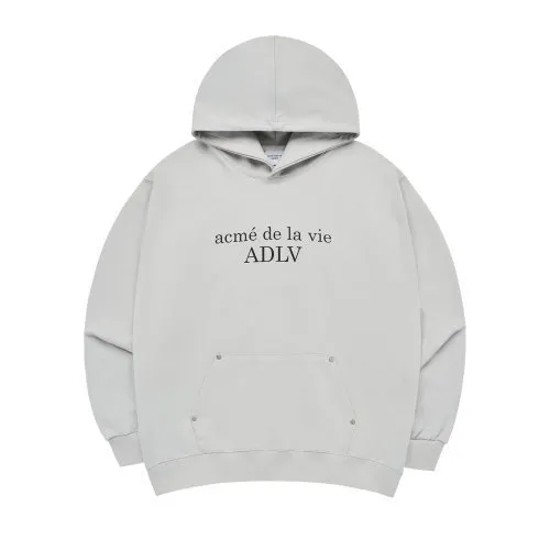 acme de la vie  |Unisex Street Style Cotton Logo Hoodies