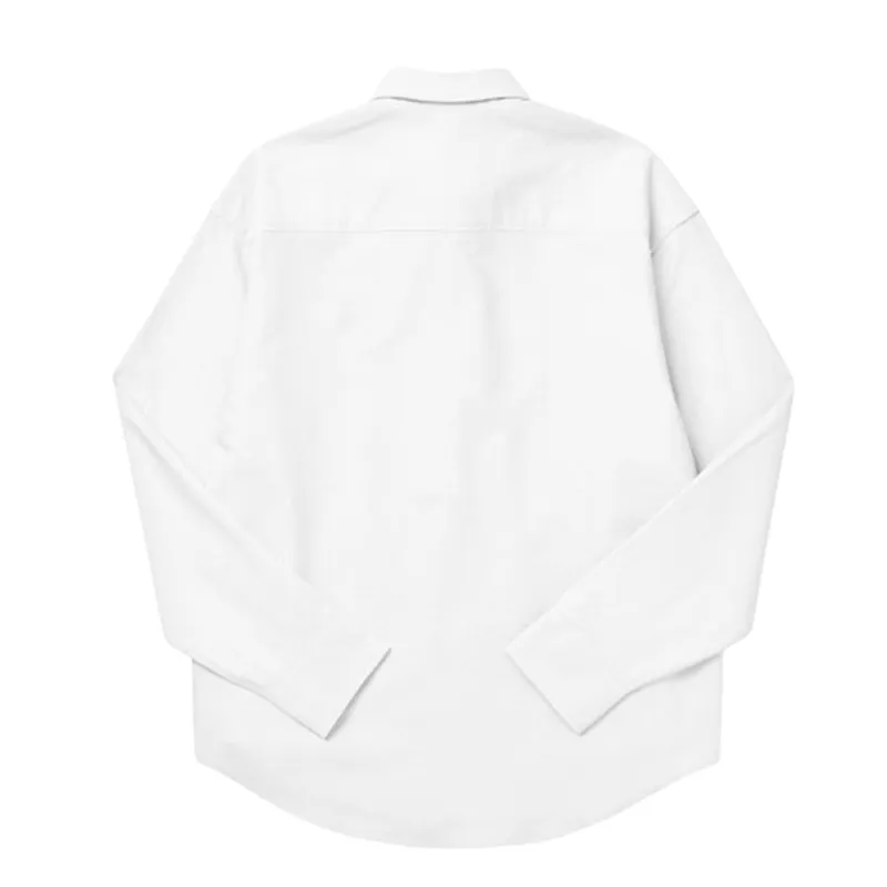 AMI PARIS  |Button-down Unisex Street Style Long Sleeves Plain Cotton