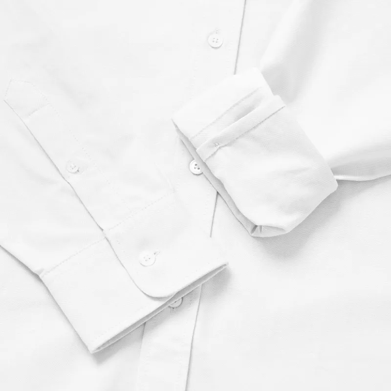 AMI PARIS  |Button-down Unisex Street Style Long Sleeves Plain Cotton