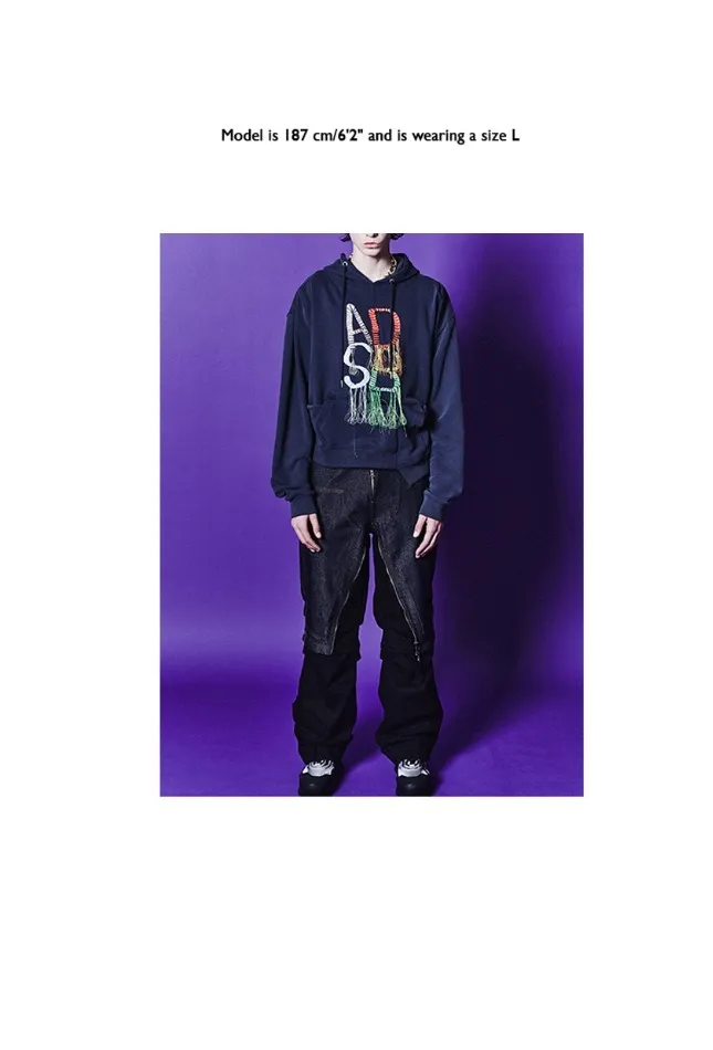 ANDERSSON BELL  |[ANDERSSON BELL]★UNISEX REWORK ADSB CATERPILLAR HOODIE