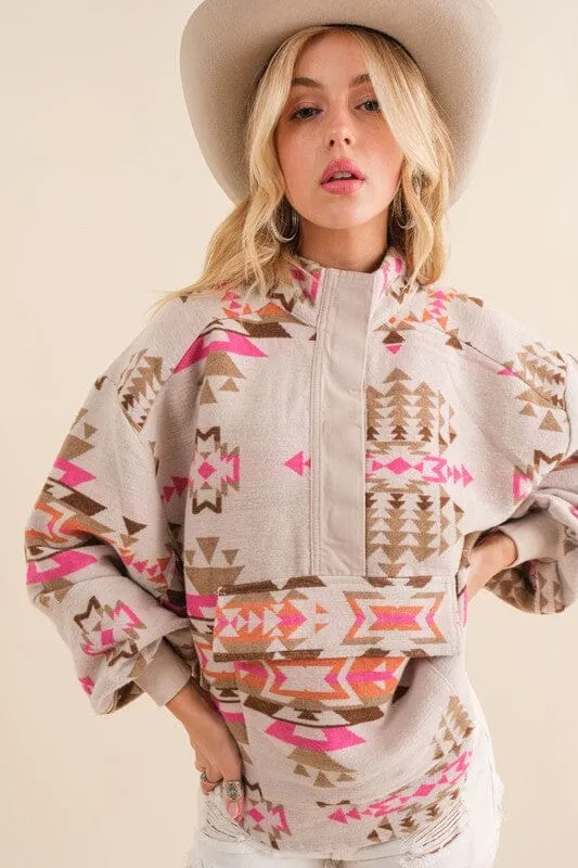 Aztec Western Pullover