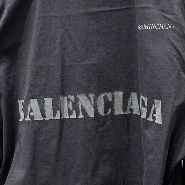 BALENCIAGA  |Button-down Street Style Long Sleeves Plain Oversized Logo