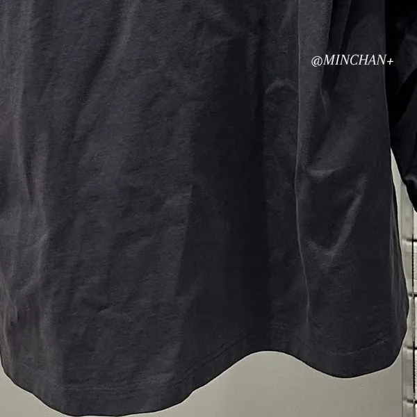 BALENCIAGA  |Button-down Street Style Long Sleeves Plain Oversized Logo