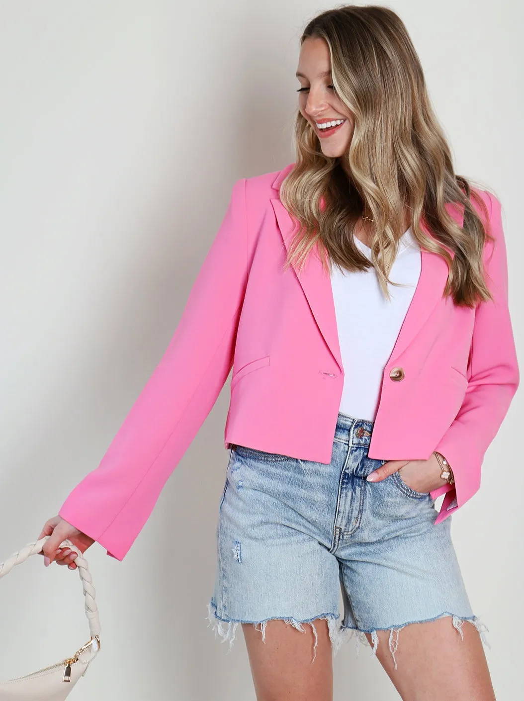 Barb Cropped Blazer