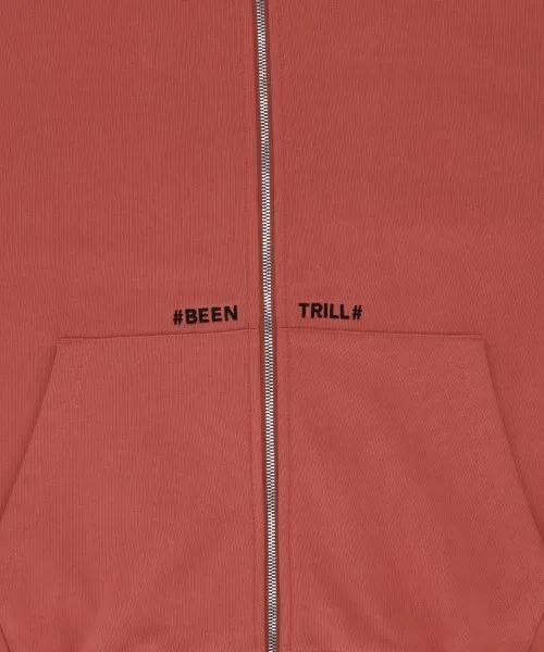 BEEN TRILL  |Unisex Street Style Long Sleeves Cotton Logo Hoodies