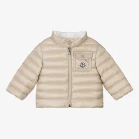 Beige Baigal Down Puffer Jacket