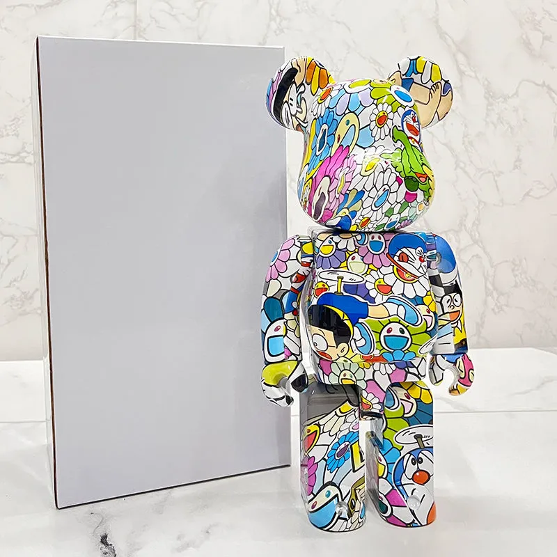 BE@RBRICK 400% Bluetooth Speaker Building Block Violent Bear Collectible Figure