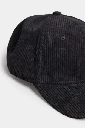 Black Corduroy Cap