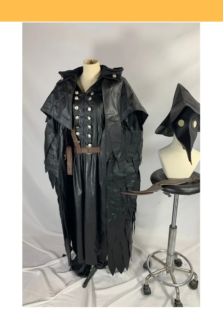 Bloodborne Crow Hunter Custom Cosplay Costume