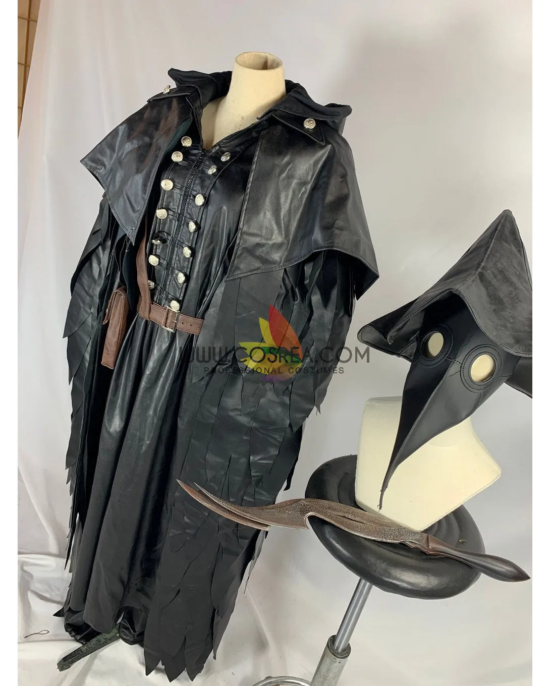 Bloodborne Crow Hunter Custom Cosplay Costume