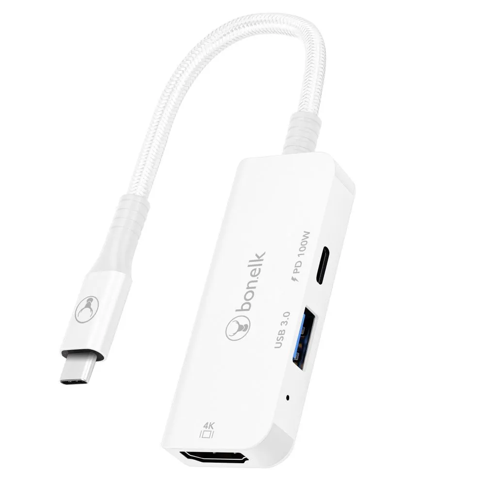 Bonelk Long-Life 3-in-1 Multiport Hub