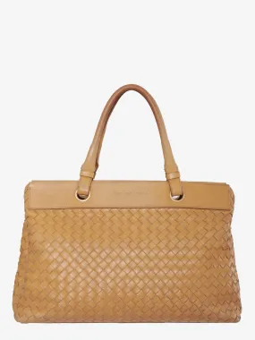 Bottega Veneta Beige Leather Bag