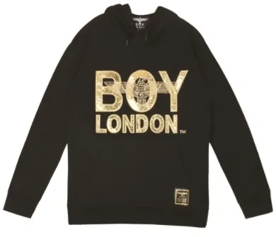 BOY LONDON  |Unisex Studded Street Style Long Sleeves Cotton Fringes