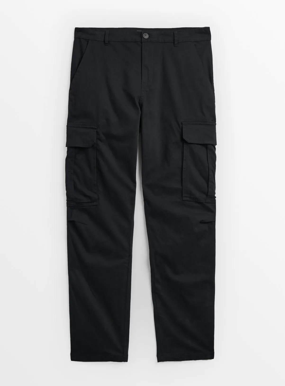 Buy Navy Cargo Trousers 38S | Trousers | Tu