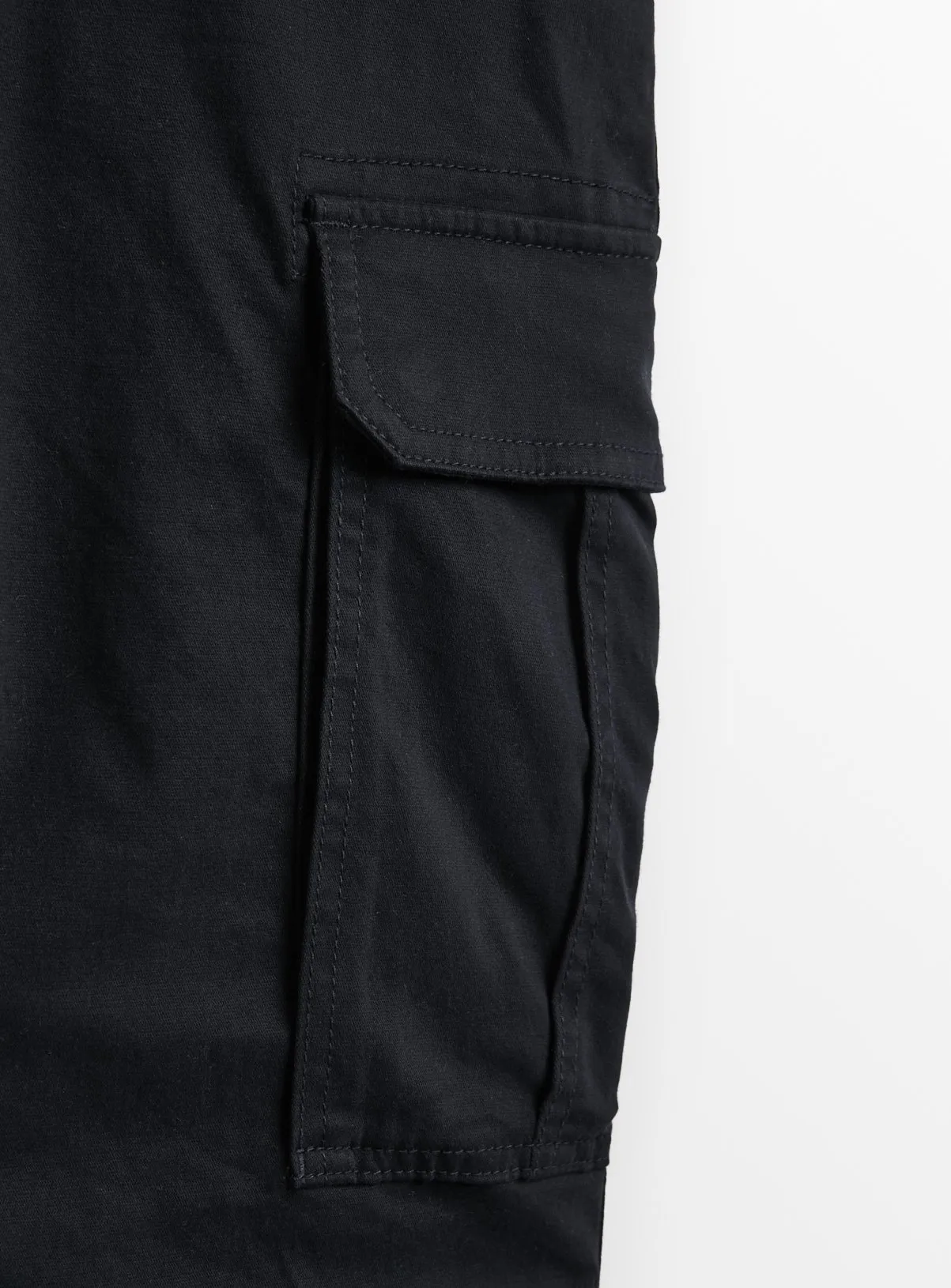 Buy Navy Cargo Trousers 38S | Trousers | Tu