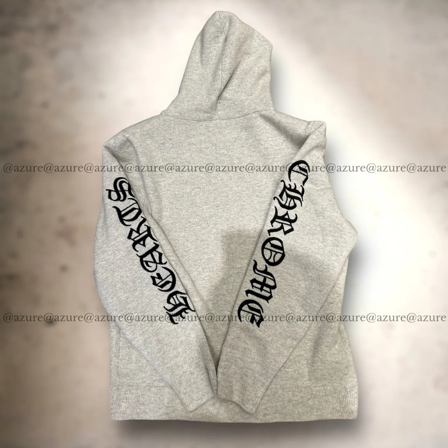 CHROME HEARTS  |Unisex Cashmere Street Style Long Sleeves Plain Logo Hoodies