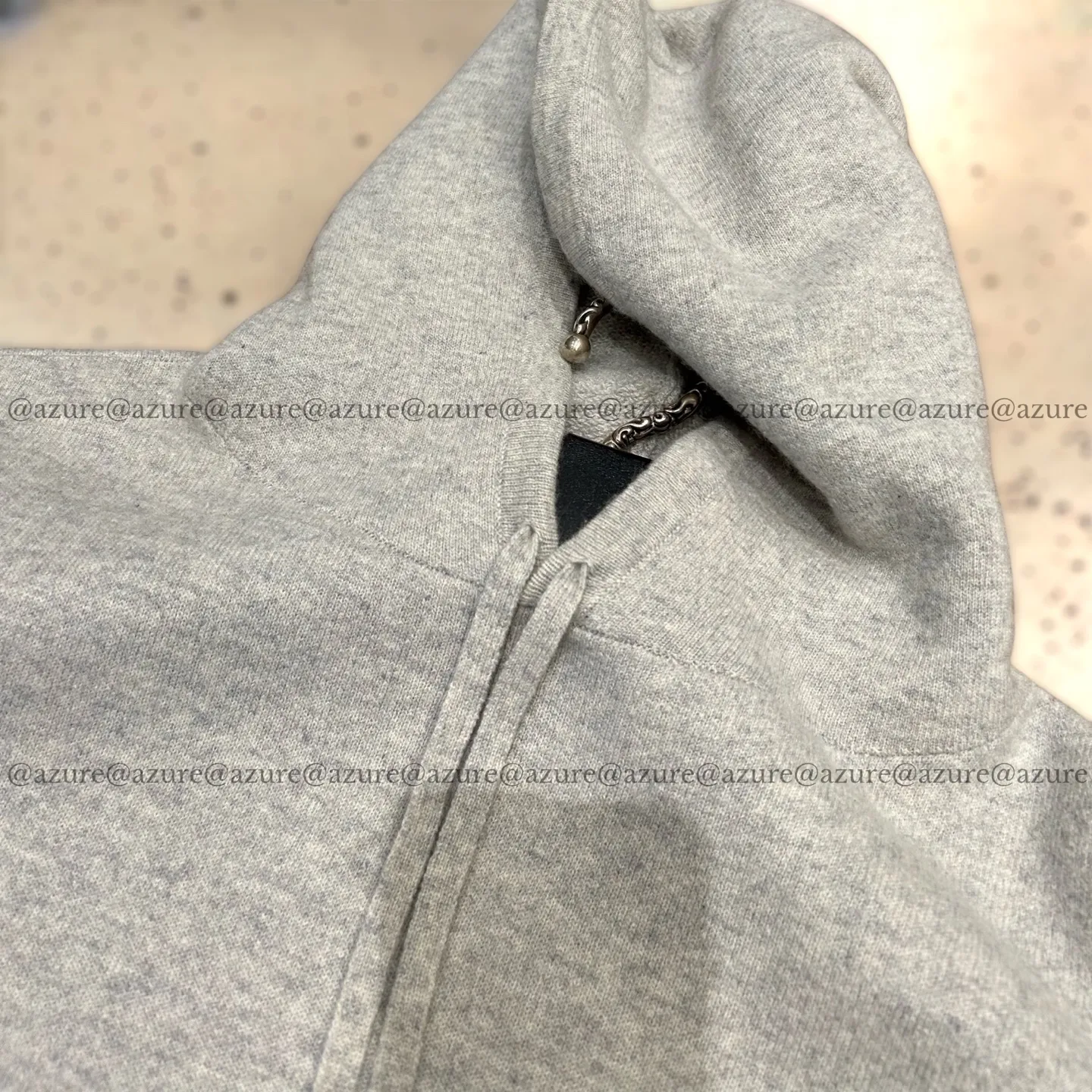 CHROME HEARTS  |Unisex Cashmere Street Style Long Sleeves Plain Logo Hoodies