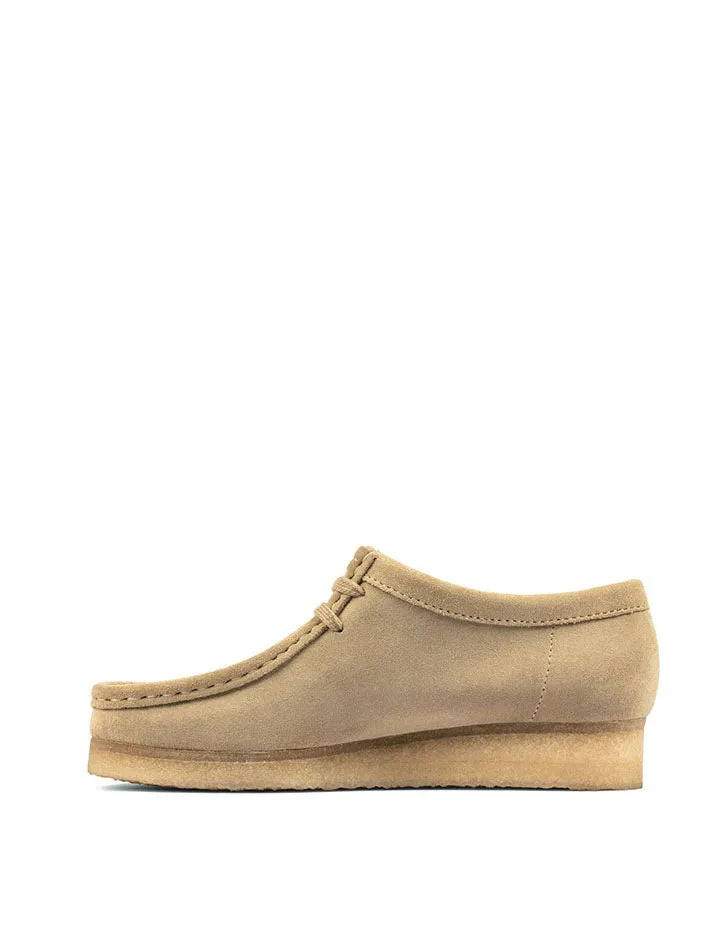 Clarks Originals Wallabee Shoes Maple Suede