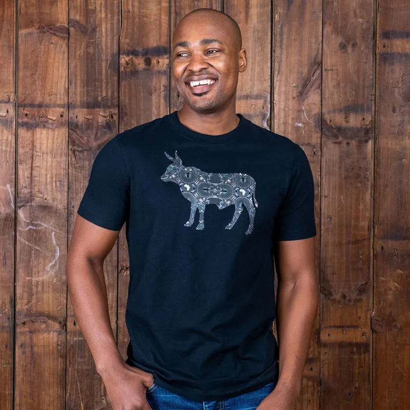 Classic Basotho Nguni Crew Tee Mamba