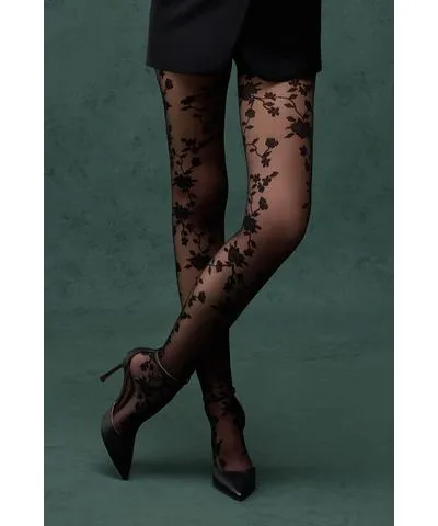 Club L London - USA Levante | Gabriella Bold Floral Tights