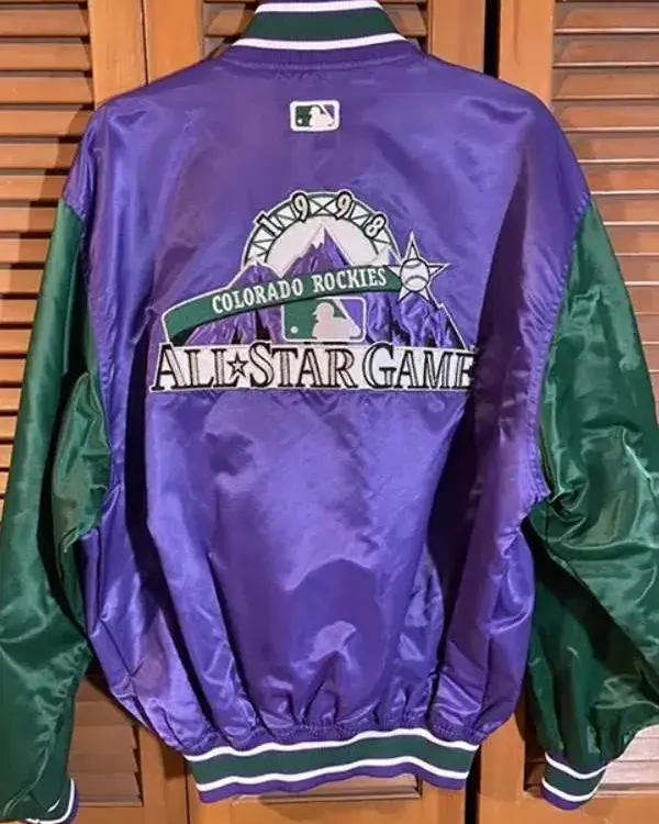 Colorado Rockies Satin Starter jacket - William Jacket