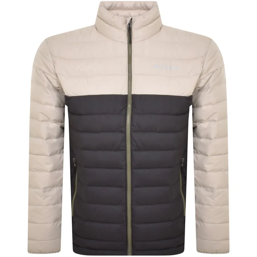 Columbia Powder Lite Padded Logo Jacket Beige