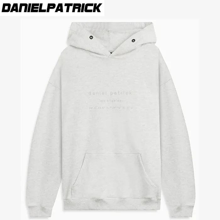 daniel patrick  |Unisex Street Style Long Sleeves Logo Hoodies