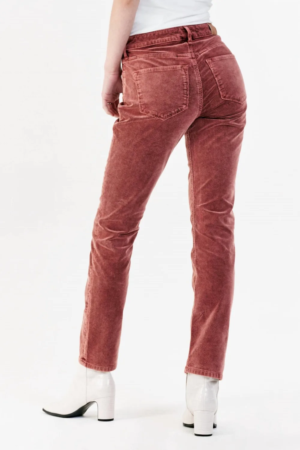 DEAR JOHN DENIM - Blaire High Rise Ankle Slim Straight Corduroy Pants