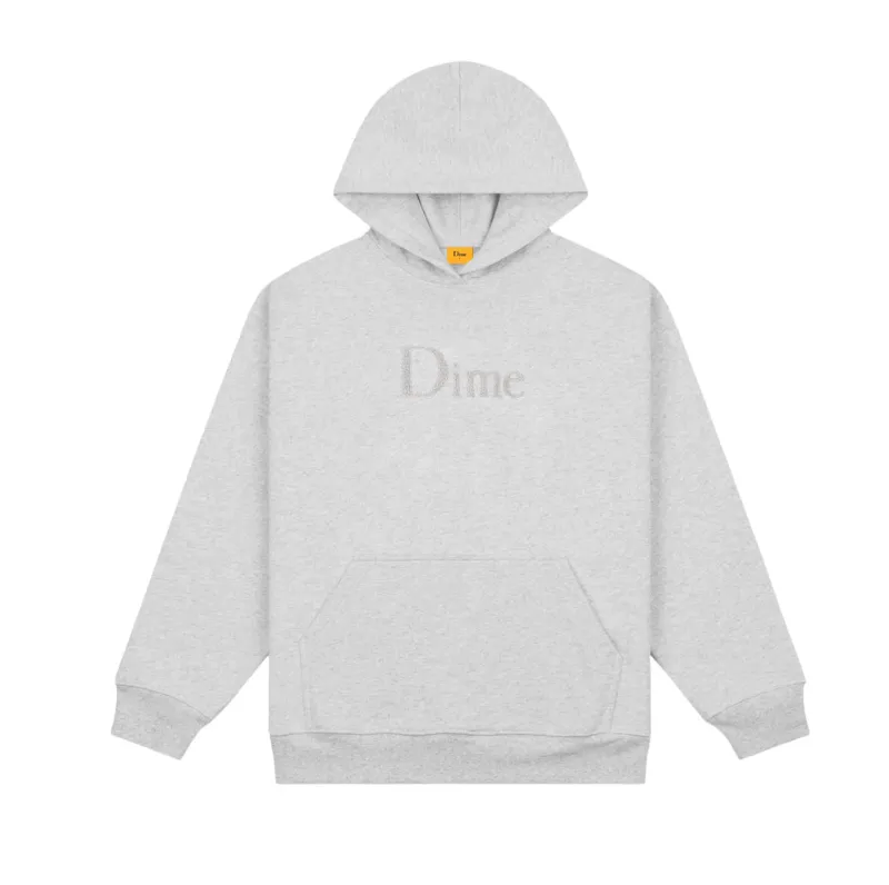 Dime  |Unisex Street Style Long Sleeves Plain Cotton Logo