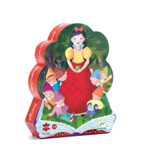 Djeco Snow White 50pc Silhouette Puzzle