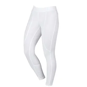 Dublin Performance Cool-It Gel Riding Tights White | Ingatestone Saddlery