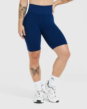 Effortless Seamless Cycling Shorts | Midnight