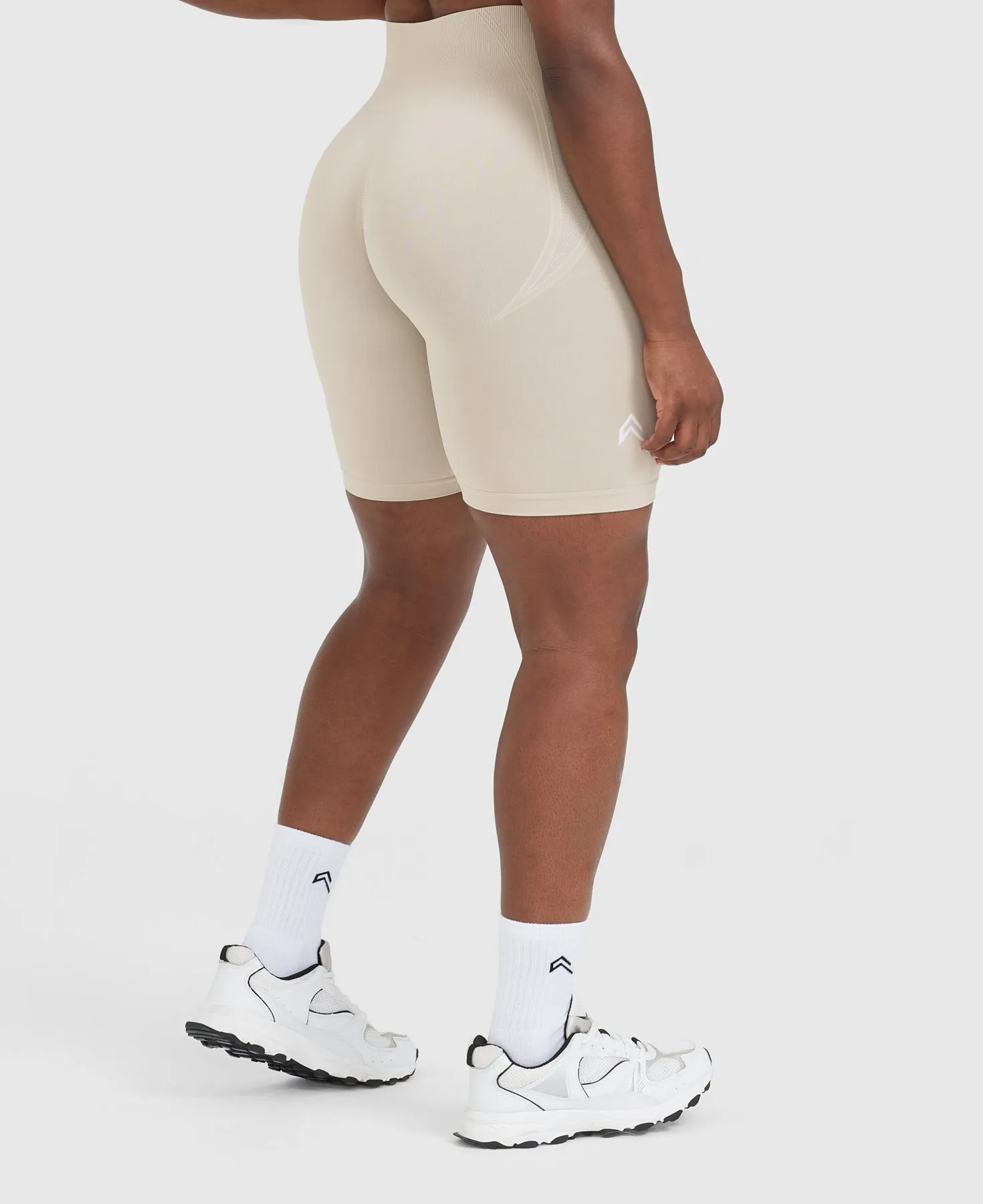 Effortless Seamless Cycling Shorts | Sand