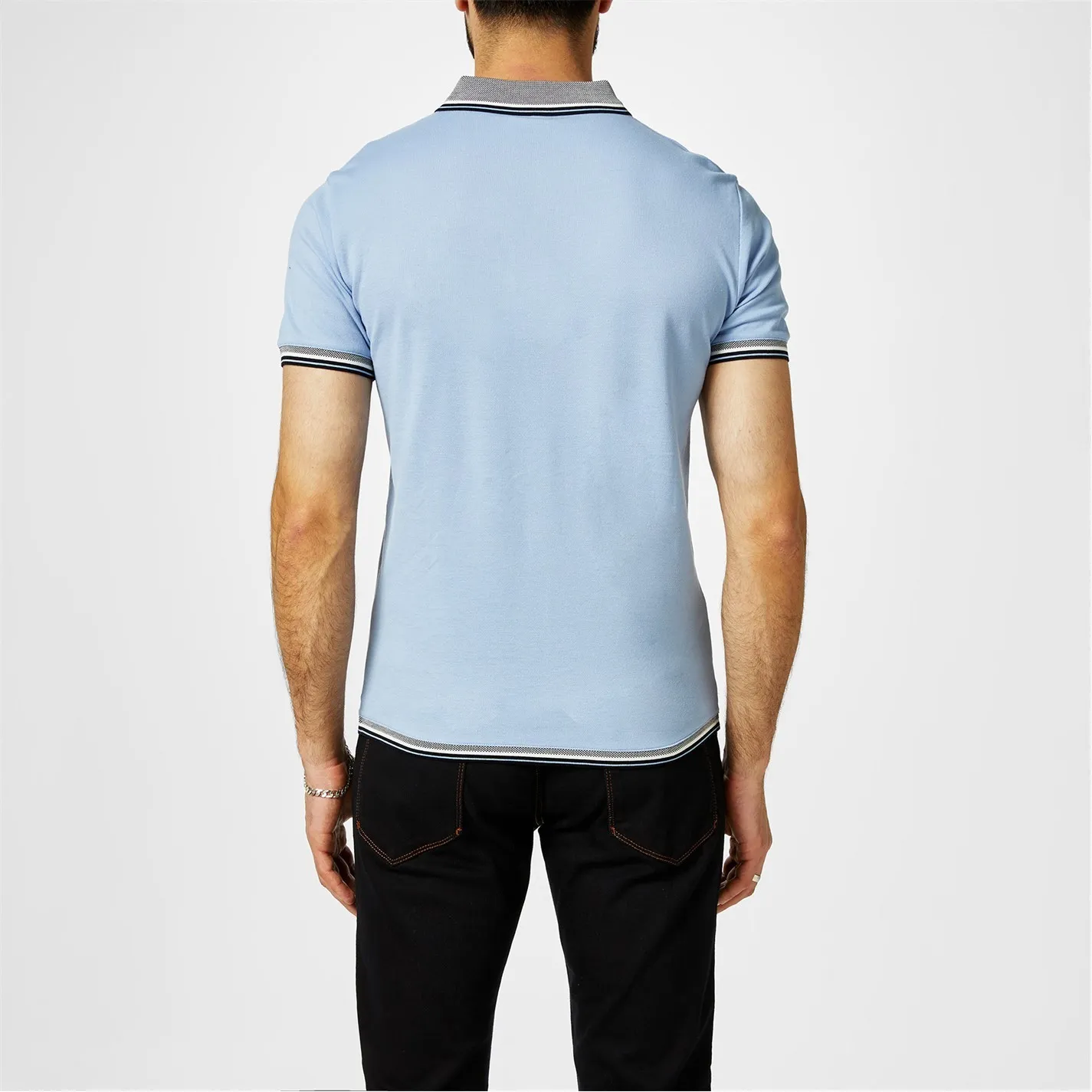 EMPORIO ARMANI  |Button-down Unisex Street Style Plain Cotton Short Sleeves