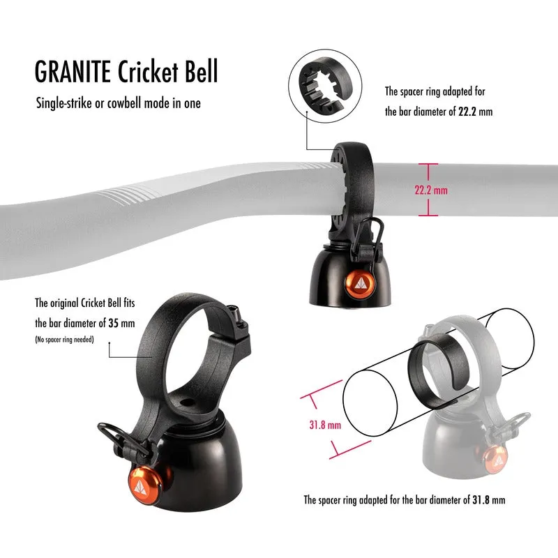 Granite Cricket Bell Black