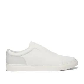 Harrys London - Aaron Suede/Soft Leather Trainers in White/Grey