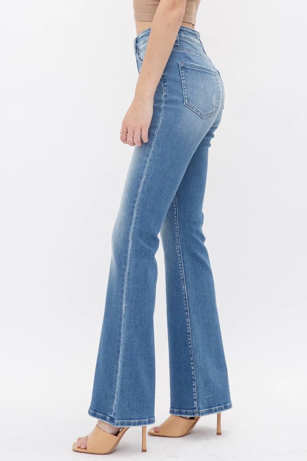 High Rise Flare Jeans