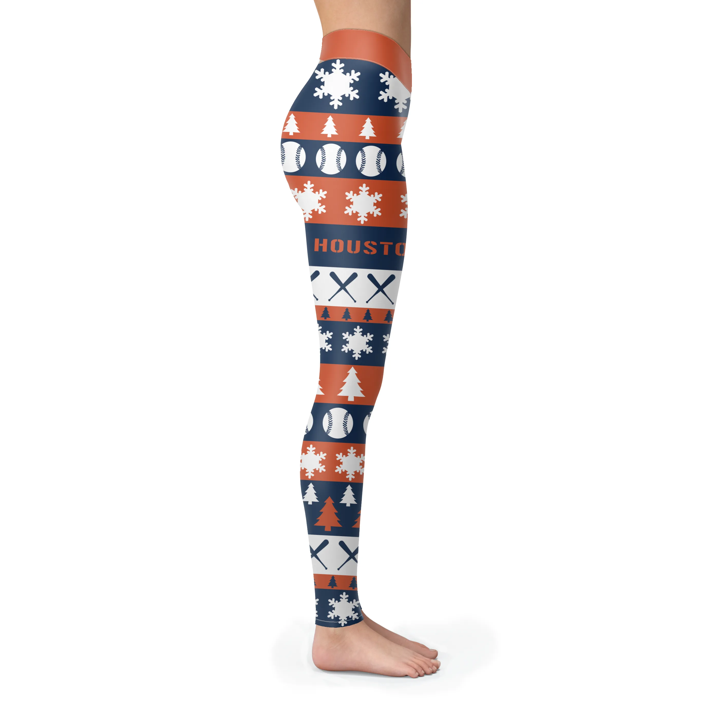 HOU BB Christmas Leggings