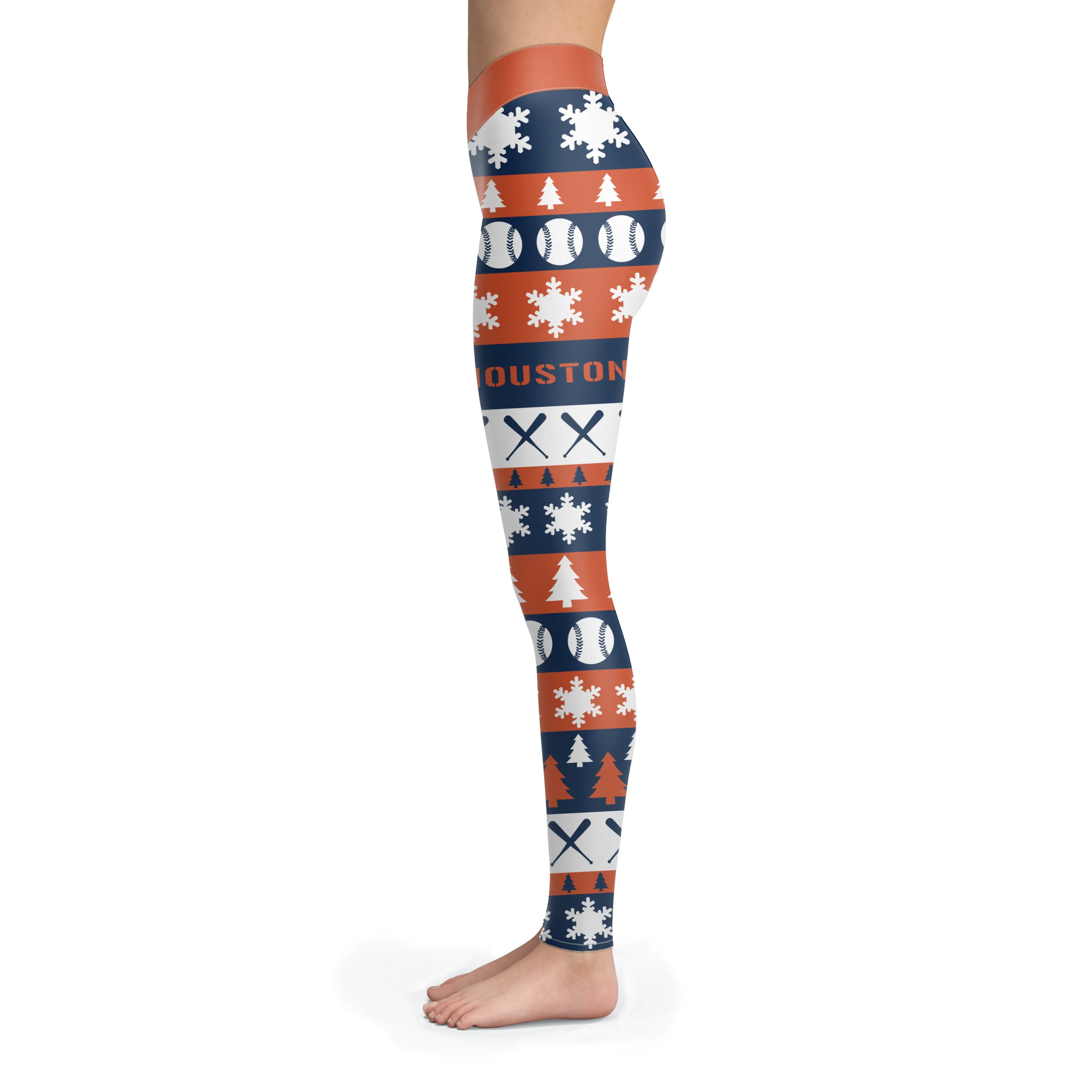 HOU BB Christmas Leggings