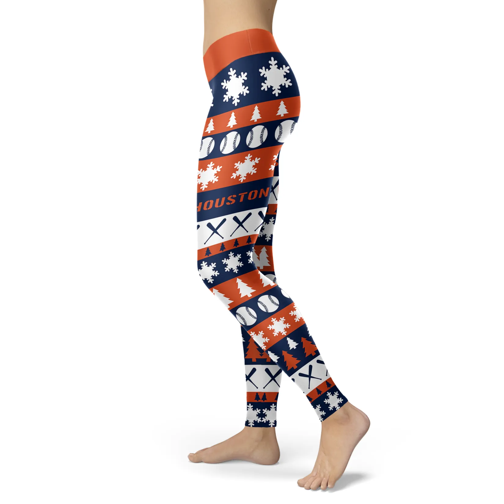 HOU BB Christmas Leggings