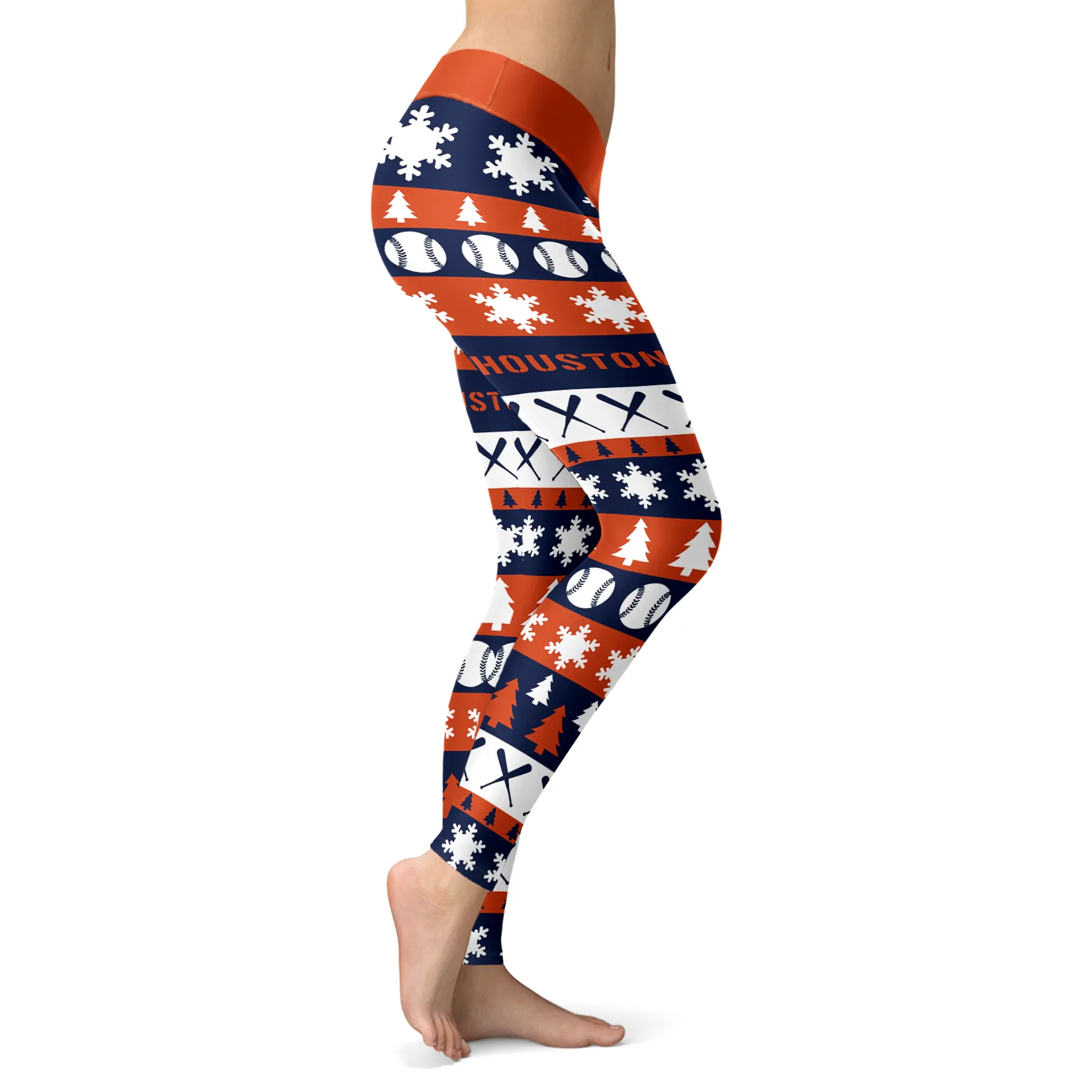 HOU BB Christmas Leggings