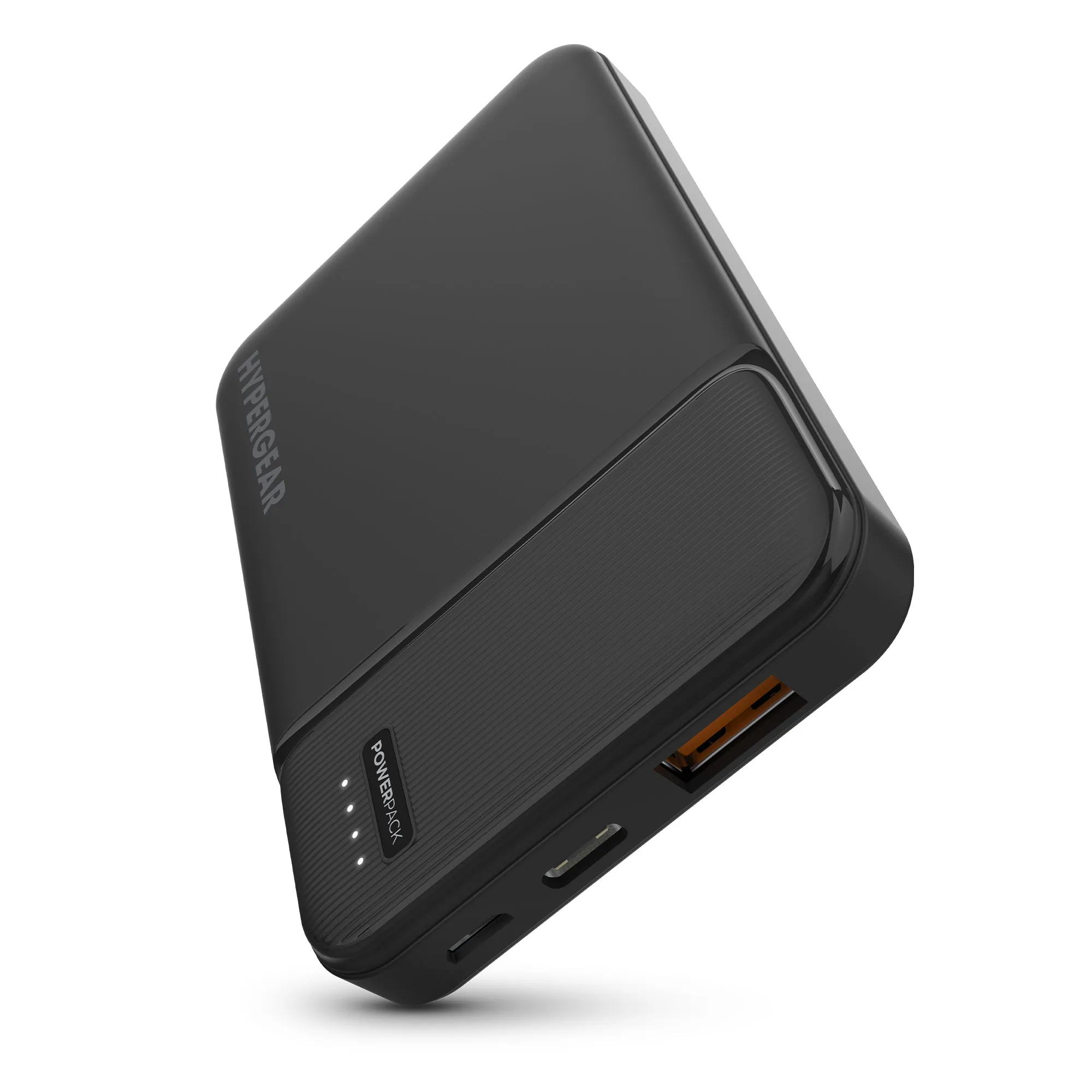 Hypercel 5,000mAh | Power Pack Mini Fast Charge Power Bank with 20W USB-C PD 15693 Black