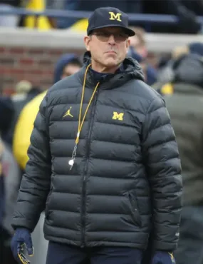 Jim Harbaugh Puffer Jacket