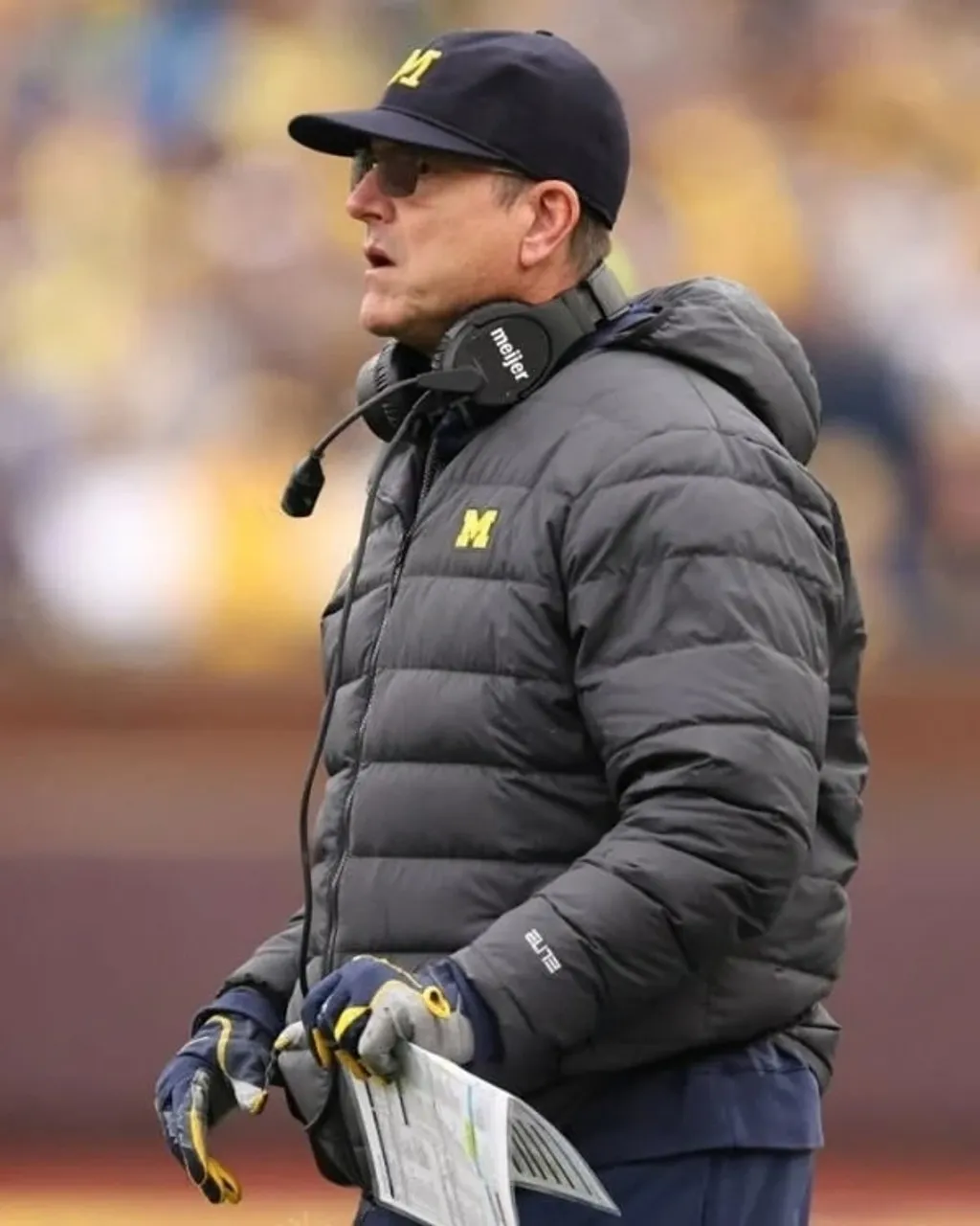 Jim Harbaugh Puffer Jacket