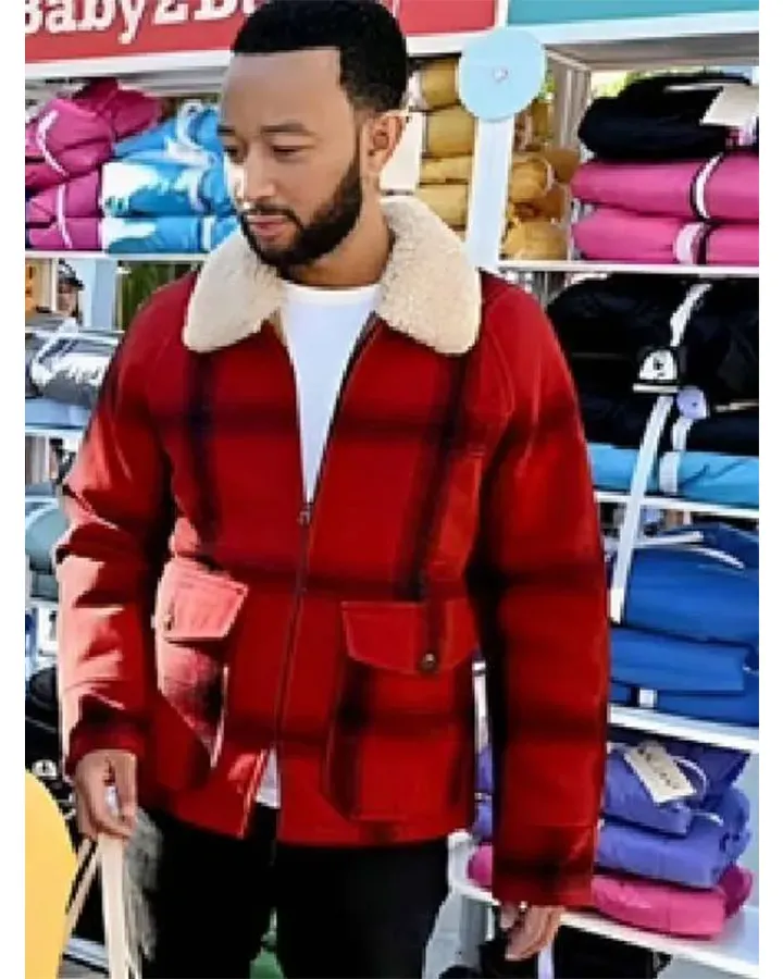 John Legend Red Jacket - William Jacket