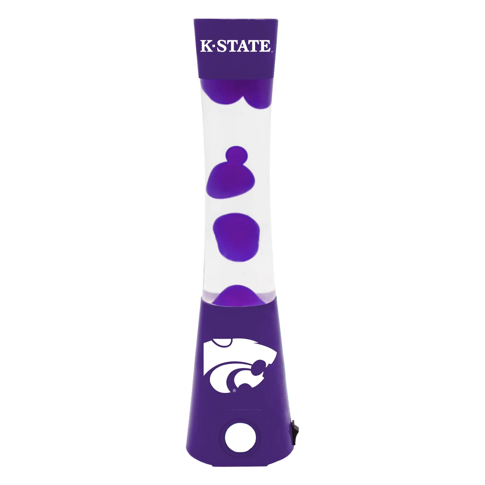 Kansas State Wildcats Magma Lamp with Bluetooth Speaker